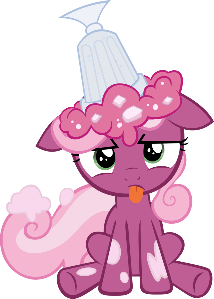 Ourloveistragical, Cheerilee, Cute, Filly, Messy, Milkshake, - Illustration (734x1024)