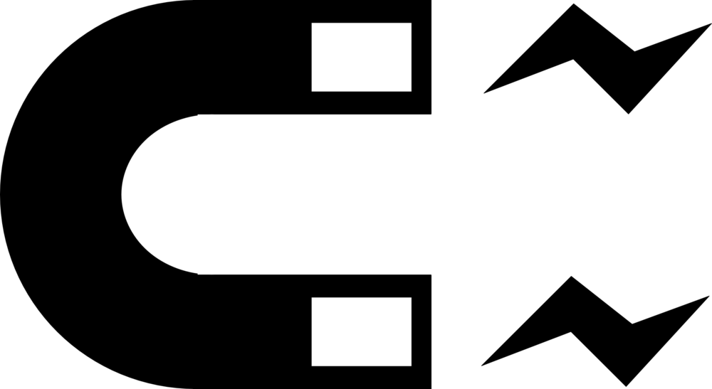 Craft Magnets Magnetic Field Computer Icons Horseshoe - Magnet Icon Png (1000x547)