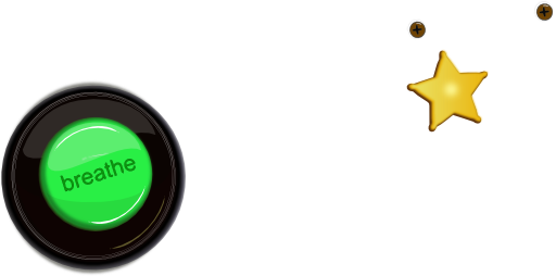 Breathe Icon Button - Atmen Sie Knopf Karte (512x254)