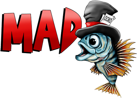 Mad Fish Logo - Mad Fish Bar And Grill (500x376)