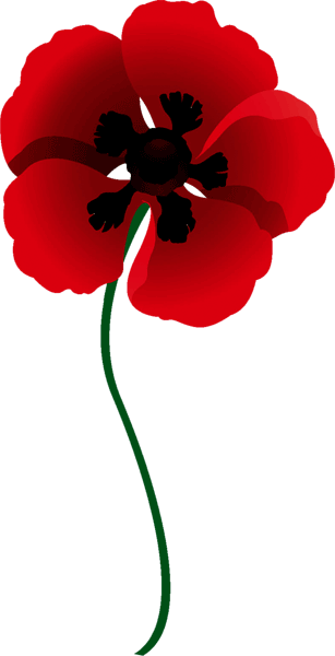 Lest We Forget Huge Freebie Download - Google Clip Art Remembrance Day (307x600)