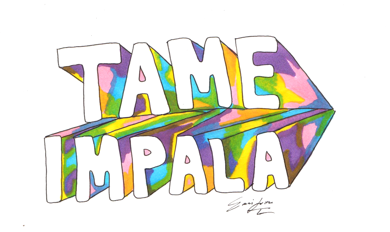 Tame Impala Logo - Tame Impala Band Logo (1280x808)