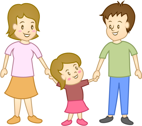 About Us - Child And Parent Clipart (640x640)