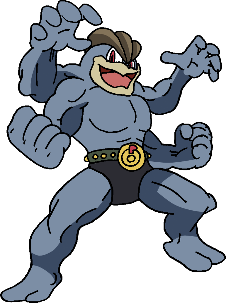 068 Machamp By Tails19950 On Deviantart - Machamp Transparent (771x1036)