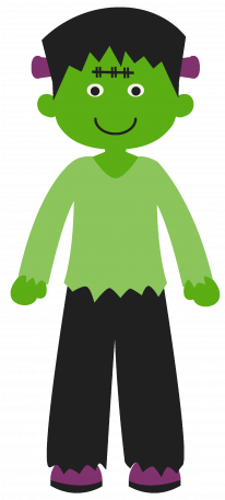 Trick Or Treat Kid 01 Graphic By Tina Shaw - Cartoon (456x456)