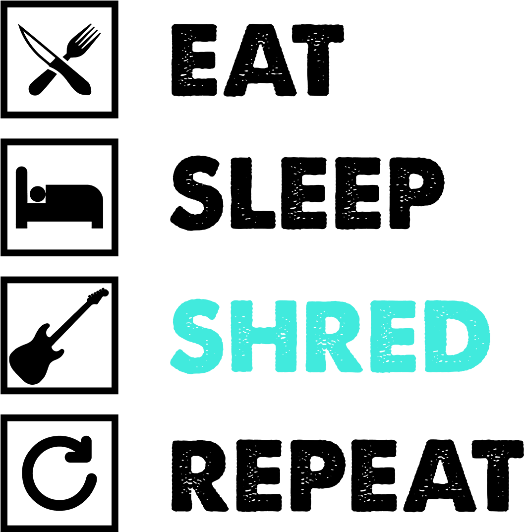 Load Image Into Gallery Viewer, Eat Sleep Shred Repeat - Eat Sleep Game Repeat (1080x1080)