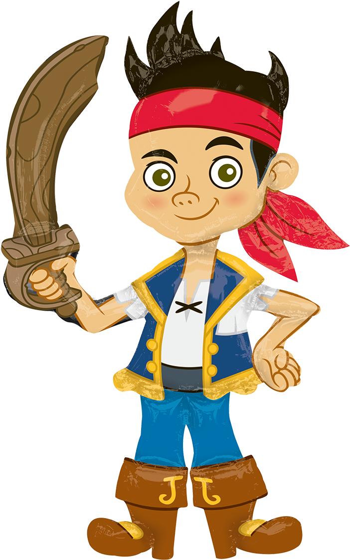 Jake - Jack And The Pirates Airwalker Balloon (775x1200)