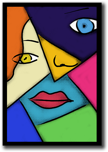Pop Art Poster Diy Clip Art Free Stock - Pop Art Easy Painting (440x590)