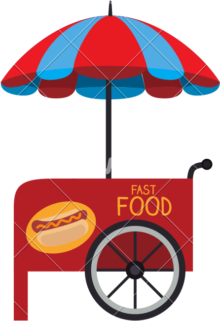 Food Cart - Vector Graphics (800x800)