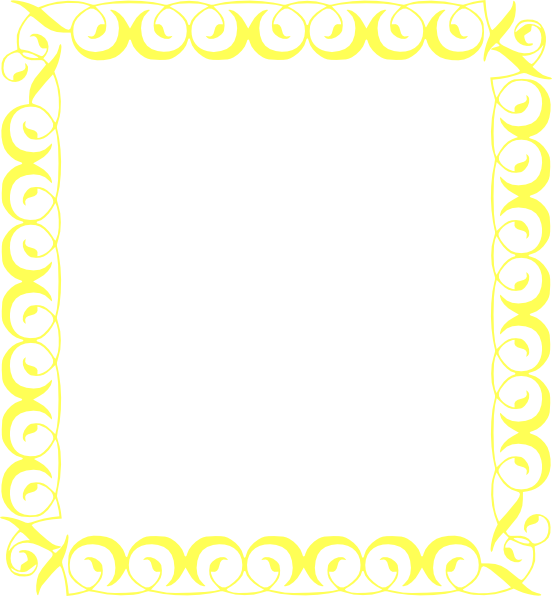 Black And Yellow Borders (552x596)