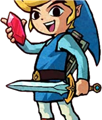 Toon Link - Legend Of Zelda Four Swords Adventures Artworks (400x400)