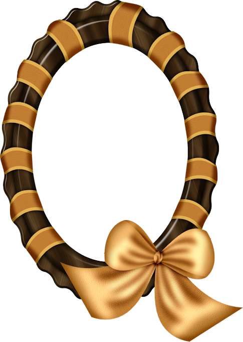 Marcos Ovalados Con Flores - Portaretrato De Hombre Ovalados (485x682)