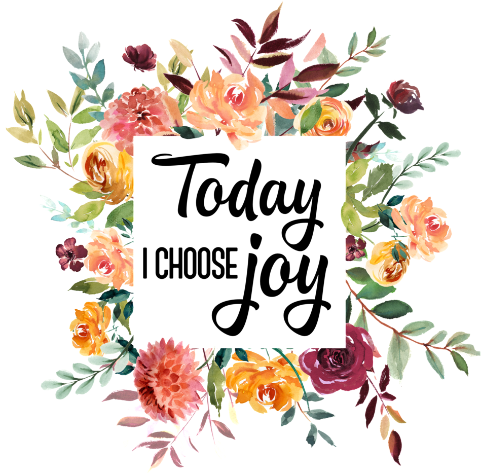 Choose Joy, Watercolor Design, Our Love - Watercolor Hand Drawn Abstract Flower Png (1024x1024)