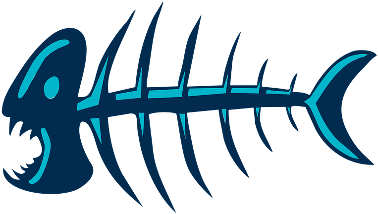 Fish,fish - Dead Fish Cartoon Png (960x597)
