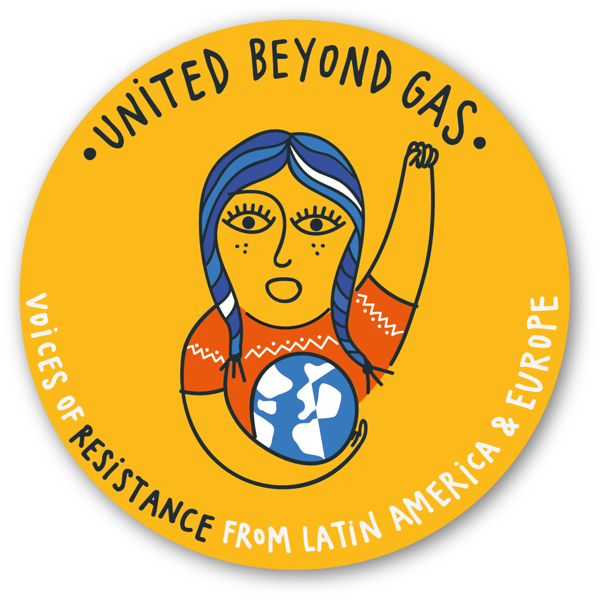 Meet The Communities That Are Resisting New Fossil - Illustration (1182x1182)