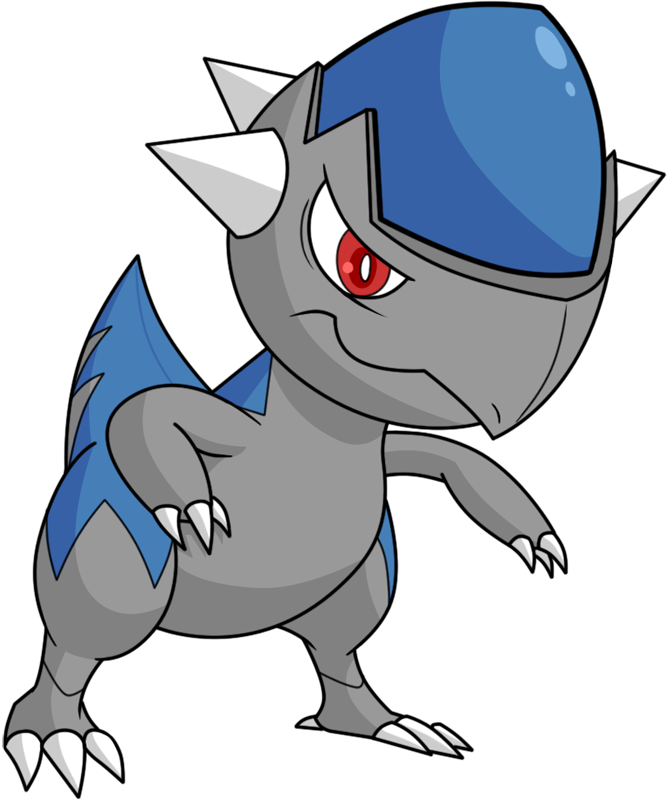 Fossil Clipart Mold Fossil - Pokemon Cranidos (667x800)