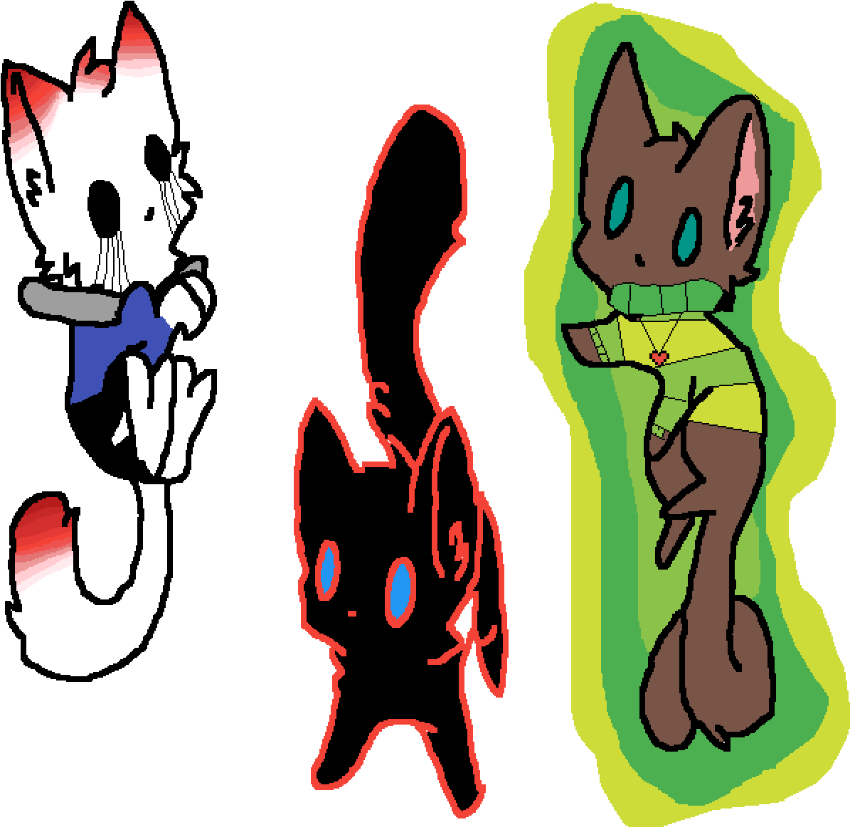 I'm A Cat Meow - Undertale Cats (1400x1400)