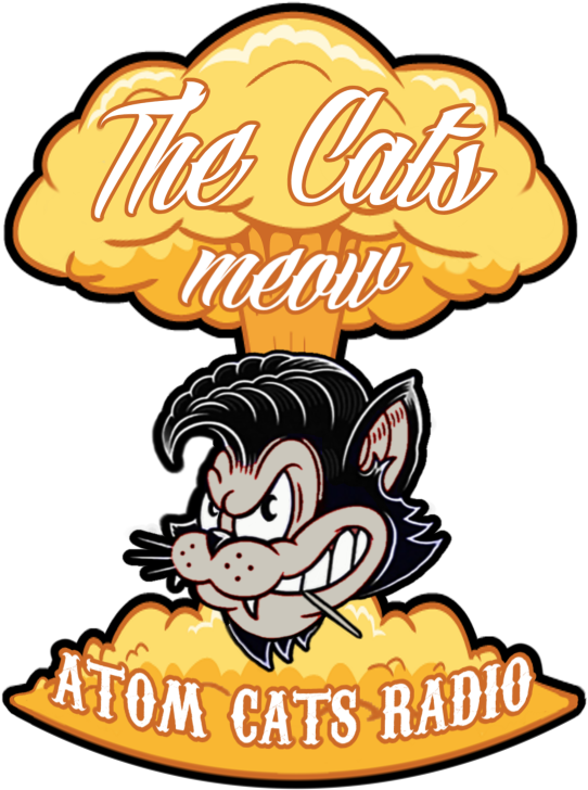 The Cat's Meow Is Hosted By Rowdy Of The Atom Cats - Fallout 4 Atom Cats Logo (579x762)