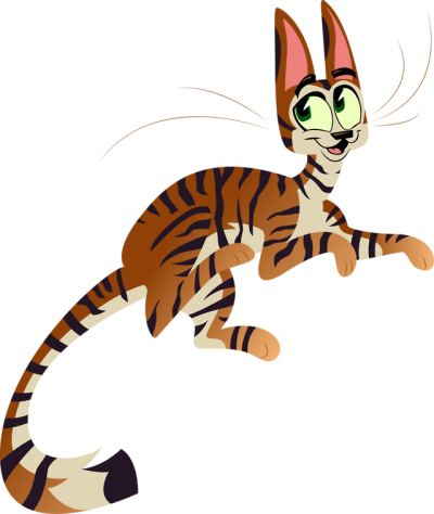 Consider A Toyger Firestar - Cartoon (400x474)