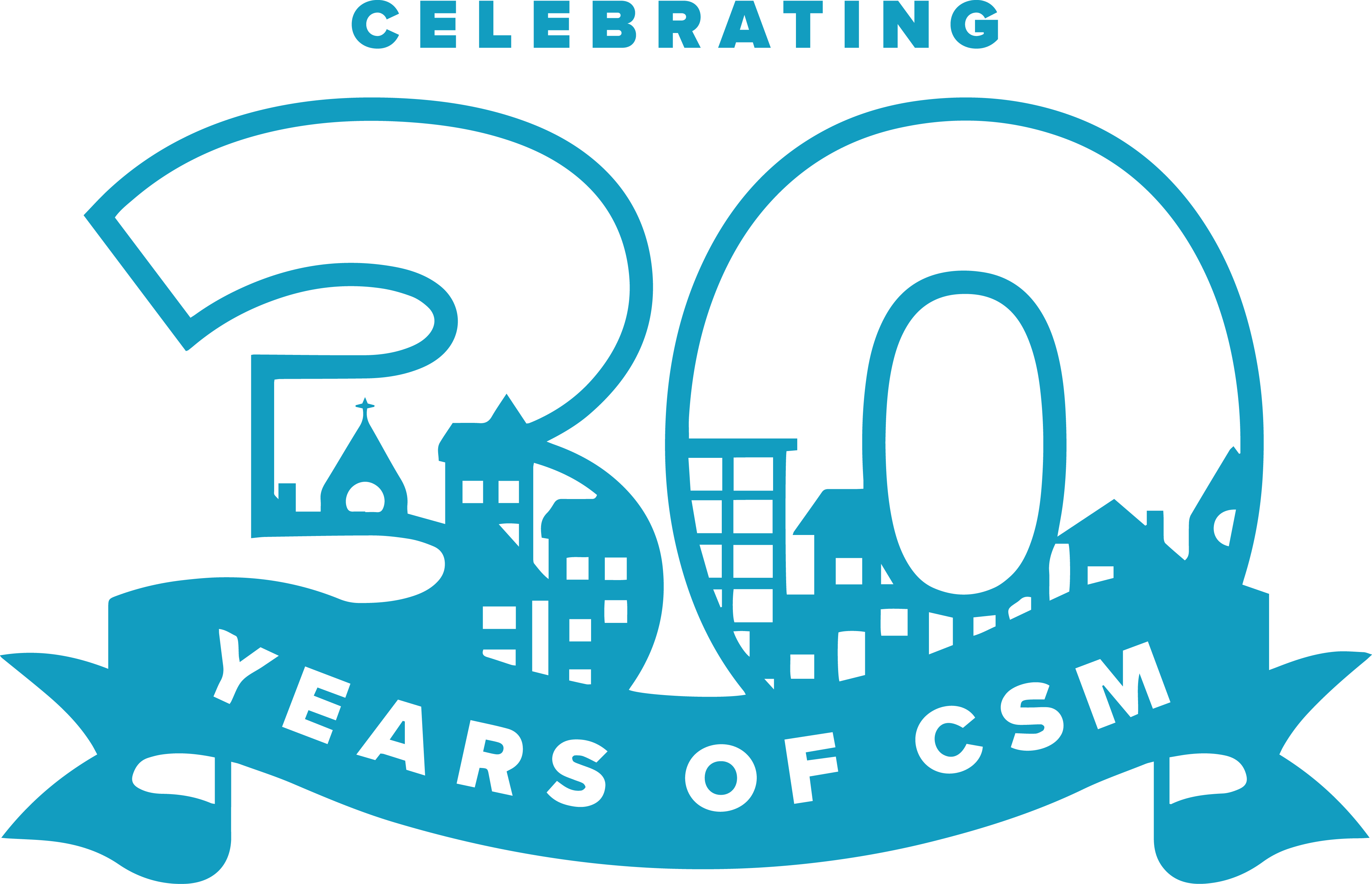 30th Anniversary Logo Black Dark Blue Light - 30th Anniversary Logo Black Dark Blue Light (4199x2705)