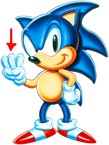 View Samegoogleiqdbsaucenao Why , - Sonic The Hedgehog 3 Sonic (357x477)