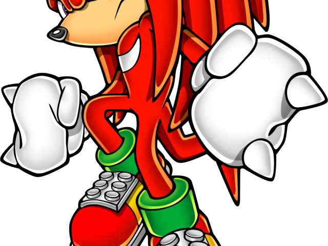 Sonic The Hedgehog Clipart Knuckles The Echidna - Knuckles The Echidna Artwork (640x480)
