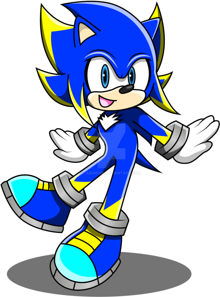 Hedgehog Clipart Hedgehog Family - Tesla The Hedgehog Super Form (751x1063)