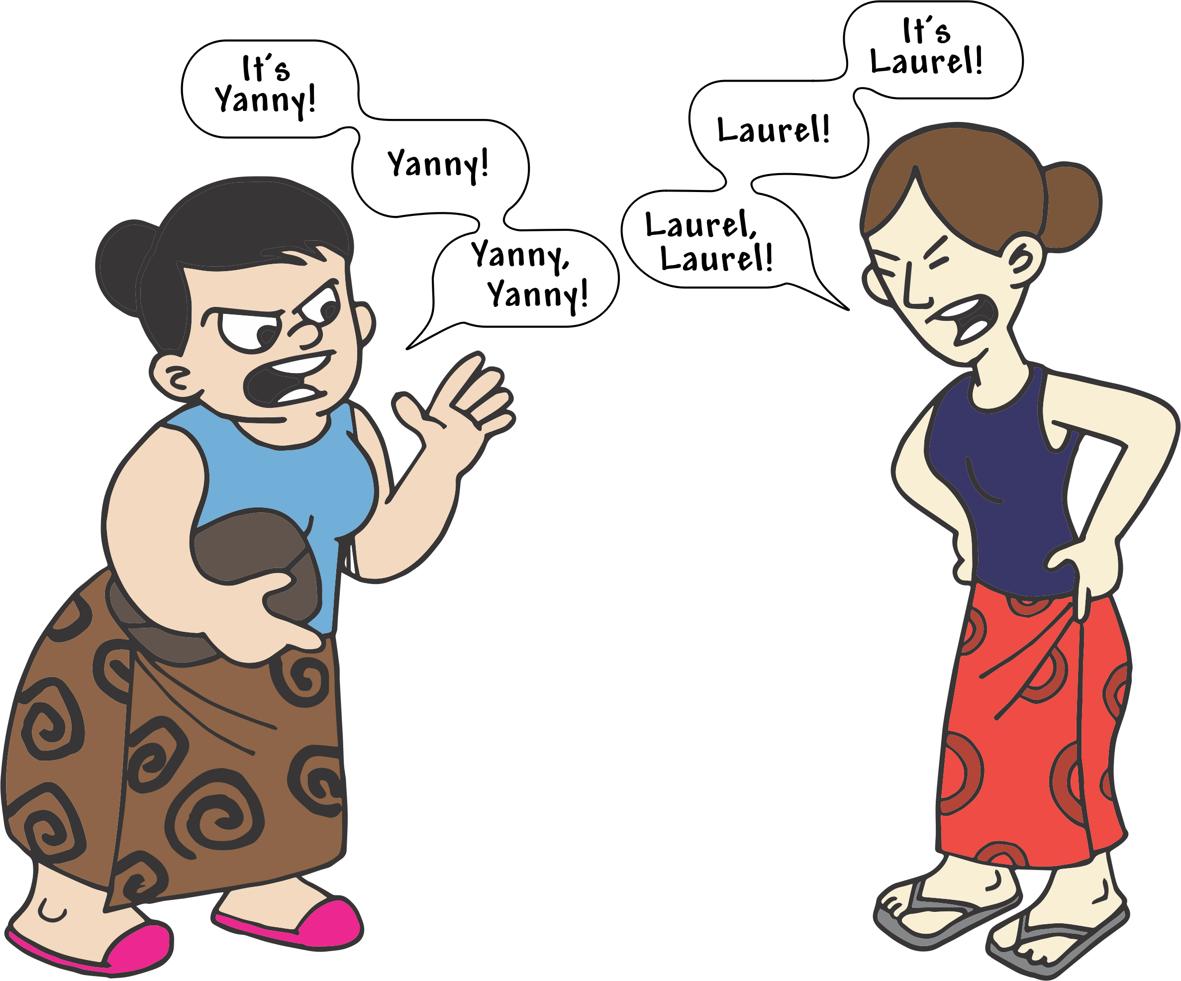 Debate Clipart Conflict - Conflict Argument Clipart (2374x1972)