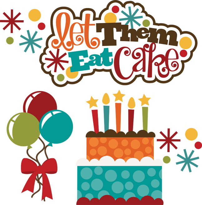 Let Them Eat Cake Svg - Scalable Vector Graphics (648x658)