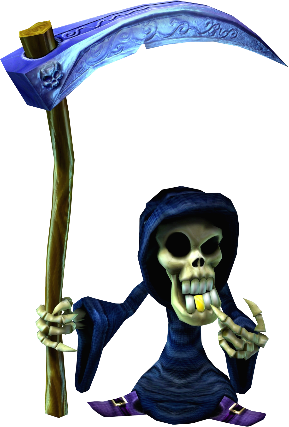You Know What They Say About Grim Reapers With Big - Personajes De Conker Bad Fur Day (1205x1778)