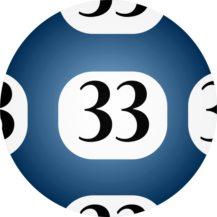 Lottery Game Computer Icons Download Ball - 33 Lotto Ball (750x750)