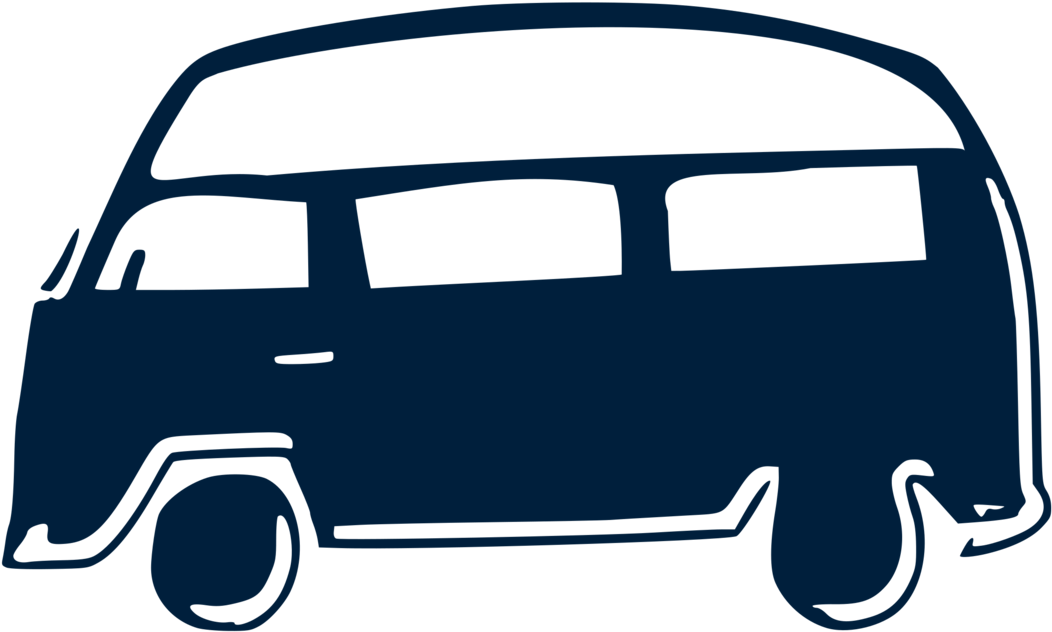 Transit Bus Public Transport Car School Bus - Blue Car Silhouette Transparent (1125x750)