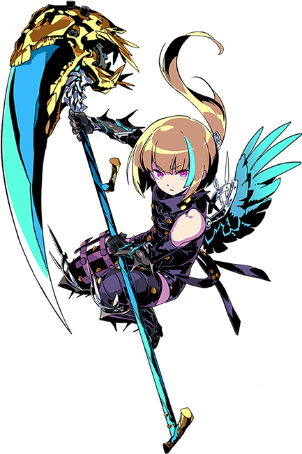 Grim Reaper Clipart Harbinger - Etrian Odyssey Harbinger (500x700)