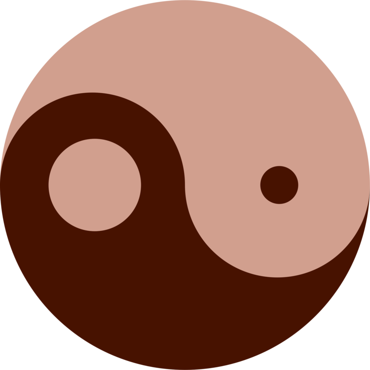 Yin And Yang Computer Icons Complementary Colors Black - Yin And Yang Smiling (750x750)