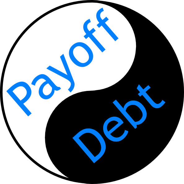 Pay Off Debt Clipart (594x595)