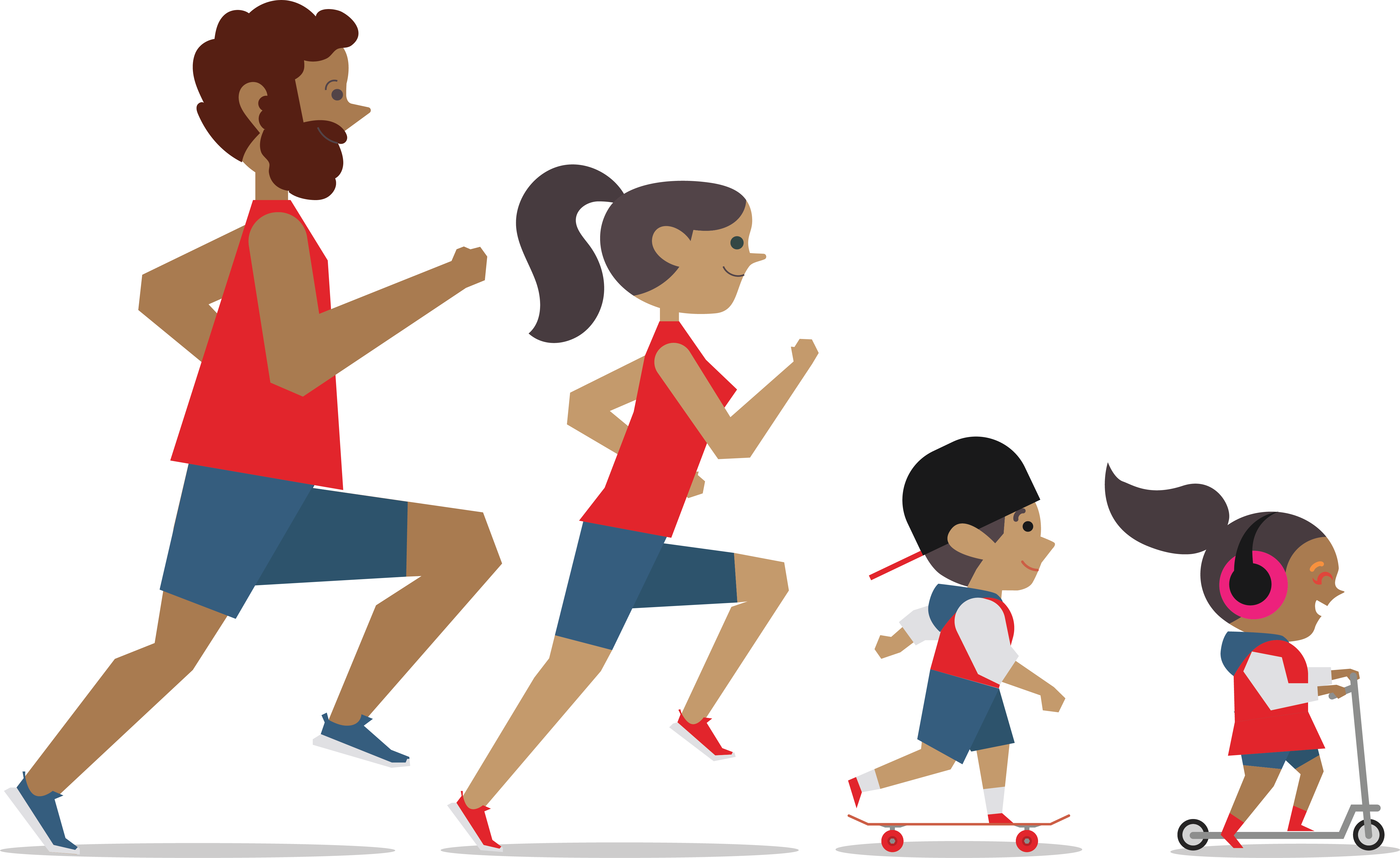 Focus On Feeding Your Soul And Tummy With Good Stuff - Cartoon (5102x3126)