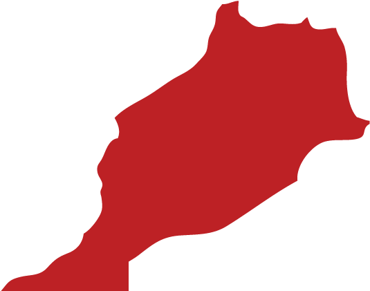 Morocco - Morocco Map Black (640x640)