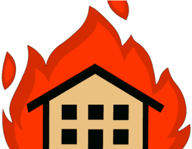 Clip Free Download Download Wallpaper On Full Wallpapers - Clip Art House Fire (450x300)