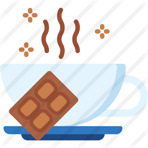 Hot Chocolate Free Icon - Gold Medal (512x512)