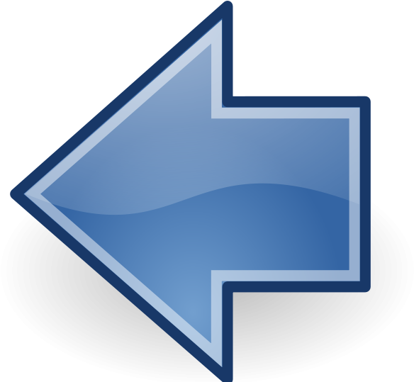Tango Blue Go Previous Clipart Png - Tango Blue Go Previous Clipart Png (600x538)