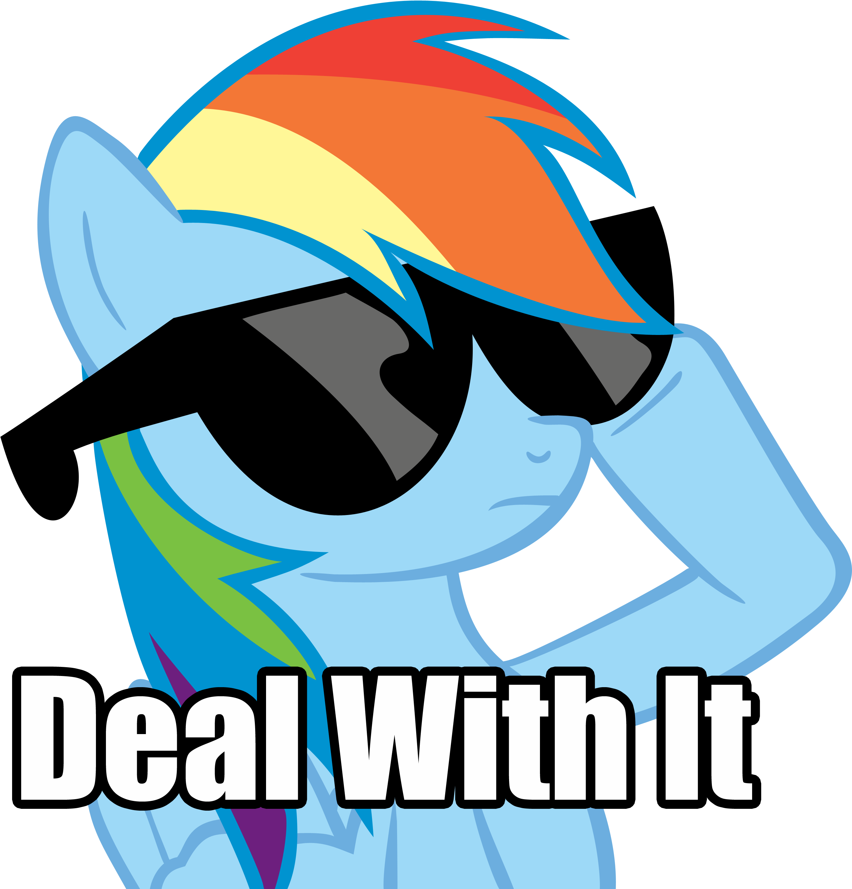 Routing Error Archives Running - Deal With It Brony (3354x3000)