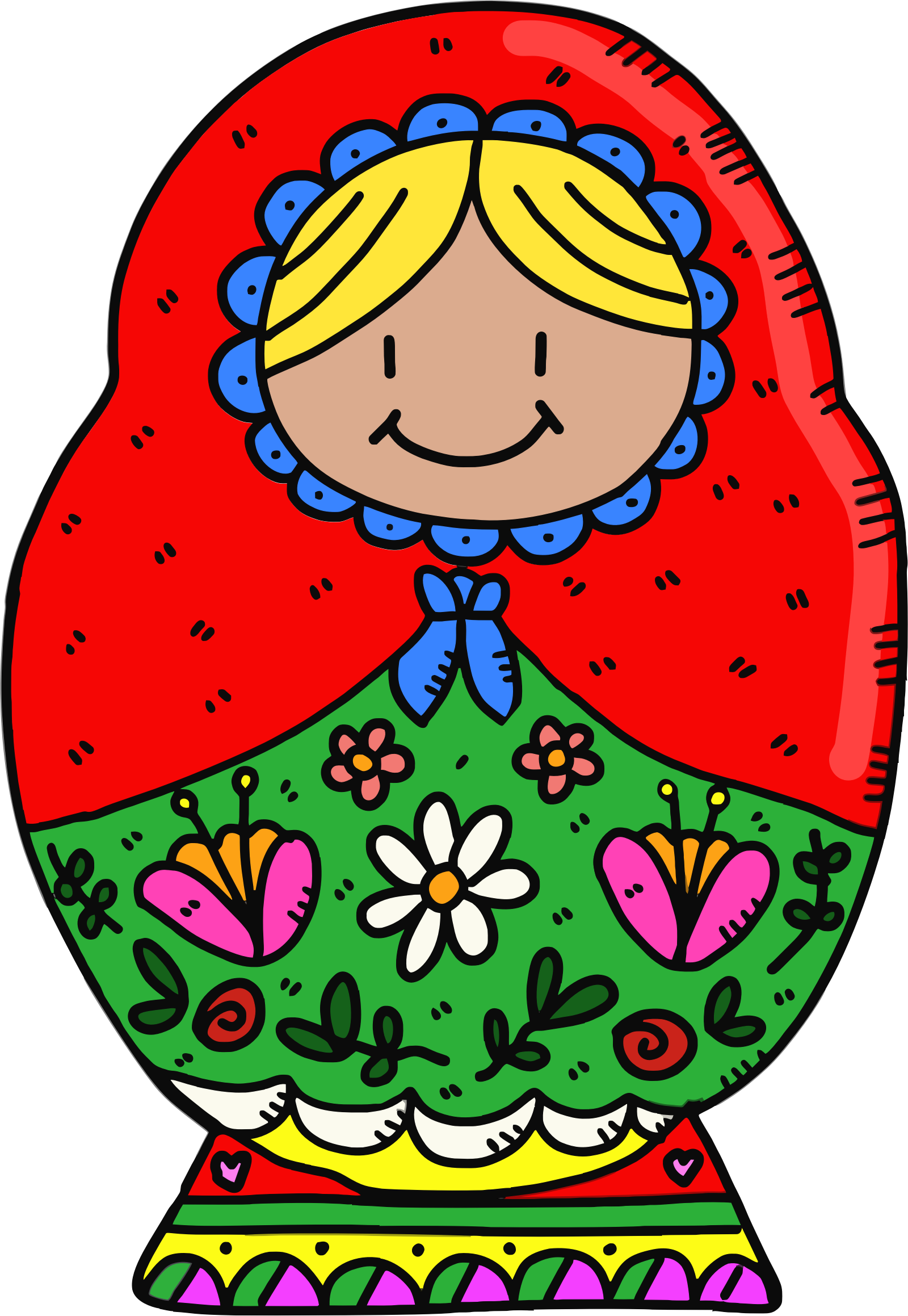 By Gdj - Matryoshka Doll (1600x2318)