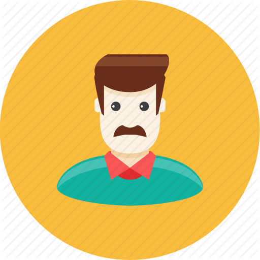 In Memory Of Dad Clip Art At Clker - Mustache Father (512x512)