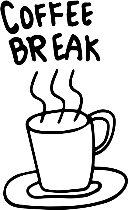 Coffee Breakgroveler Series - Line Art (1200x712)