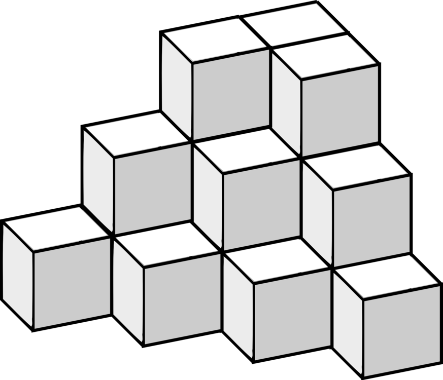 Origami Line Paper /m/083vt Angle - Cube (873x750)