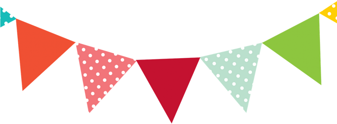 10 Reasons To Throw A Party In - Bunting Banner Clipart Red (1110x550)