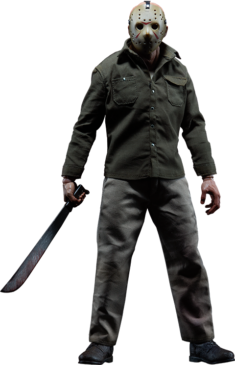 Clipart Freeuse Jason Voorhees Sixth Scale Figure Https - Friday The 13th - Jason Voorhees 1:6 Scale Action Figure (480x745)