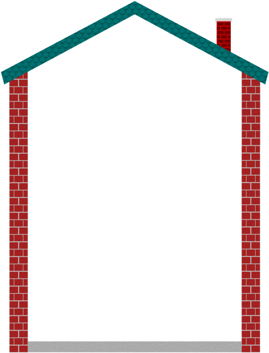 All Photo Png Clipart - House Border Clipart (580x750)