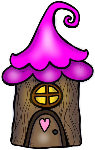 Fairy-house Educlips, Fairy Clipart, House Clipart, - Fairy House Clip Art (390x600)