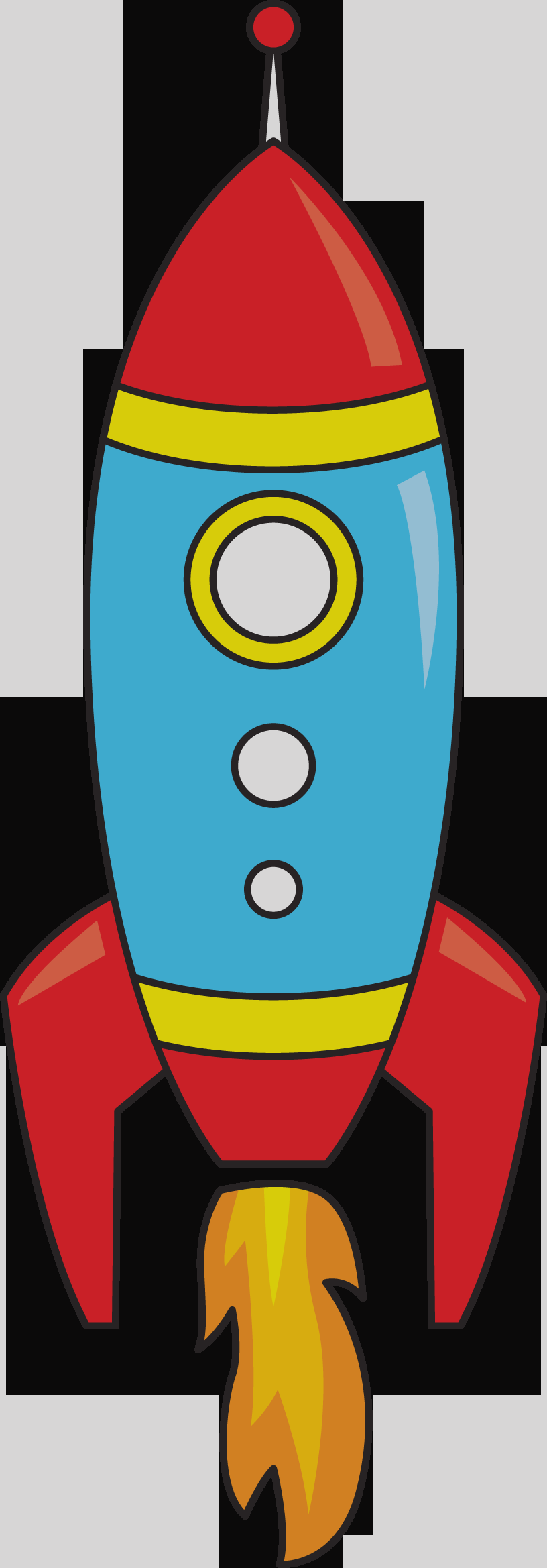 Clip Art Rocketship Clipart - Clip Art (816x2338)